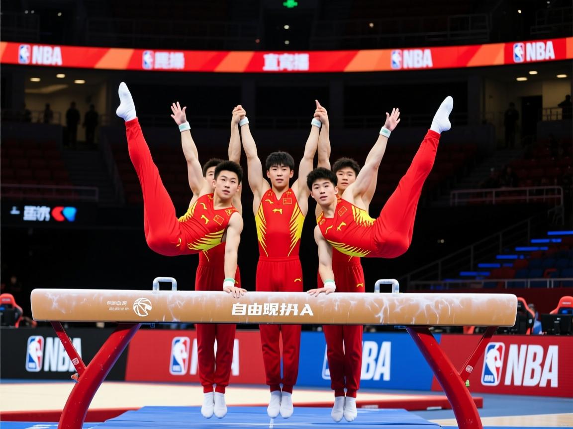 体操男团自由操 中国选手表现抢眼  第1张