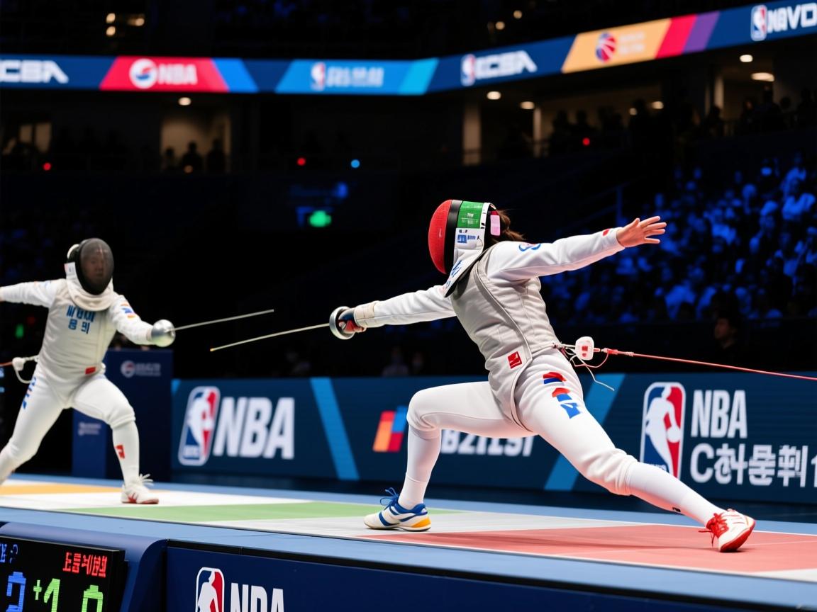 韩国选手在击剑比赛中实现反超 第2张