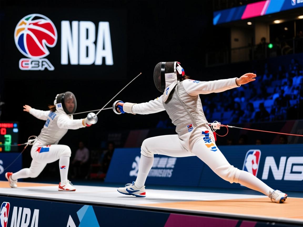 韩国选手在击剑比赛中实现反超 第3张