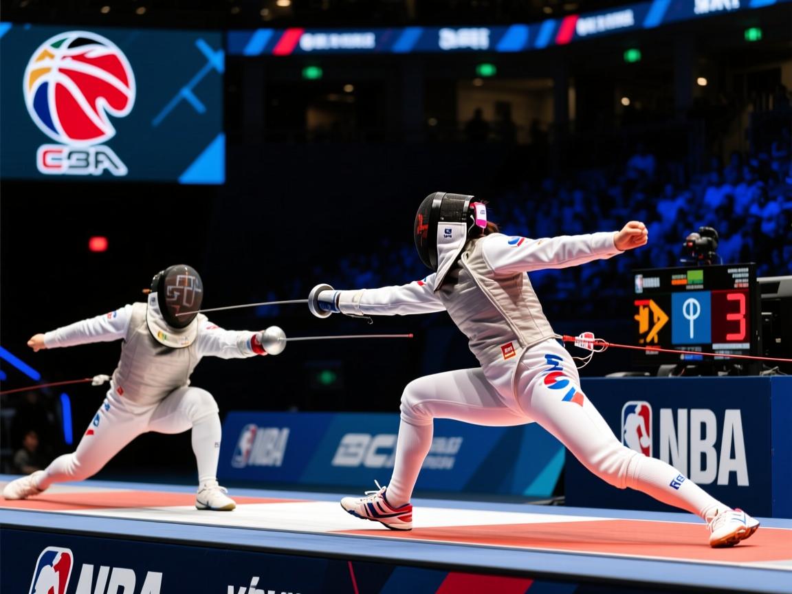 韩国选手在击剑比赛中实现反超 第4张