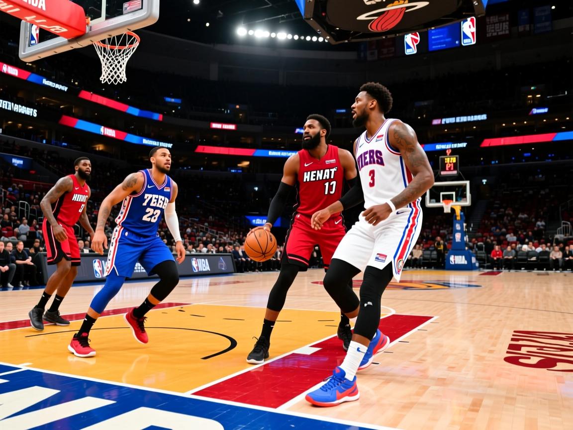 76人队轻取热火，晋级总决赛对阵火箭  第3张